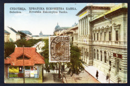 Serbie. Subotica. Hrvatska Eskomptna Banka. 1927 - Servië