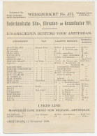 Weekbericht Amsterdam 1926 - Stoomschepen - Unclassified