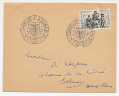 Cover / Postmark France 1956 Soil Science Congress - Other & Unclassified