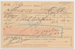 Spoorwegbriefkaart G. NS198 G - Locaal Te Amsterdam  - Postwaardestukken