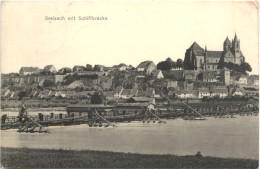 Breisach Mit Schiffbrücke - Breisach