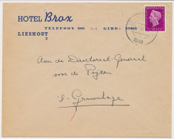 Firma Envelop Lieshout 1948 - Hotel Brax - Unclassified