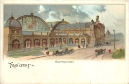 Frankfurt Am Main - Hauptbahnhof - Litho - Frankfurt A. Main