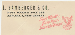 Meter Top Cut USA 1948 Save Wheat - Meat - Peace - Alimentation