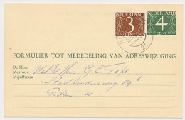 Verhuiskaart G. 26 Locaal Te Rotterdam 1964 - Entiers Postaux