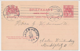 Briefkaart G. 71 Den Haag - Duitsland 1907 - Entiers Postaux