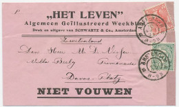Em. Bontkraag Amsterdam - Zwitserland 1906 - Adresdrager - Ohne Zuordnung