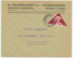 Firma Envelop Oudenhoorn 1936 - Motordienst / Voeder / Kunstmest - Ohne Zuordnung