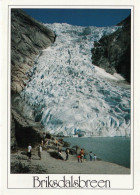 1 AK Norwegen * Der Briksdalsbreen Gletscher - Ein Nebenarm Des Größten Festlandsgletschers In Europa Des Jostedalsbreen - Norvegia