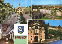 72401291 Broumov Braunau Boehmen Kloster Marktplatz Schloss  - Czech Republic