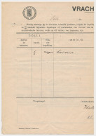 Vrachtbrief Staats Spoorwegen Velp - Den Haag 1912 - Unclassified