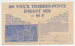 Postal Cheque Cover France 1991 Stamps - Before 1920 - Autres & Non Classés