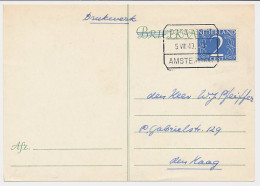 Treinblokstempel : Dordrecht - Amsterdam D 1949 - Unclassified