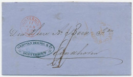 Takjestempel Oosterhout 1868 - Cartas & Documentos