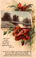 P0 - Carte Postale Chrétienne - Qui Croit En Moi, Des Fleuves D'eau Vive Couleront De Lui - Jean 7. 38 - Sonstige & Ohne Zuordnung