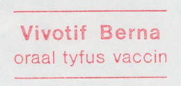 Meter Cut Netherlands 1984 Oral Typhoid Vaccine - Otros & Sin Clasificación