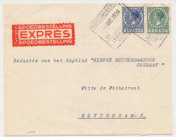 Spoorweg Expresse Poststuk Leidschendam Voorburg -Rotterdam 1939 - Unclassified
