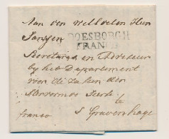 Didam - DOESBORGH FRANCO - S Gravenhage 1828 - ...-1852 Vorläufer