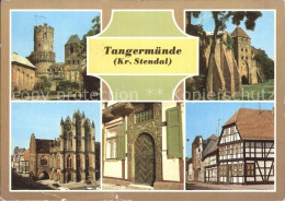 72401245 Tangermuende Stadtmauer Rosspforte Rathaus Portal Kirchstrasse Tangermu - Tangermünde