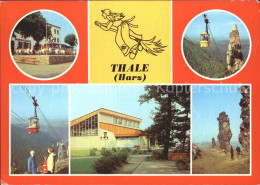 72401236 Thale Harz Hexentanzplatz Personenschwebebahn Bergstation Teufelsmauer  - Thale