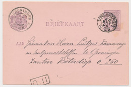 Kleinrondstempel Surhuisterveen 1896 - Non Classés