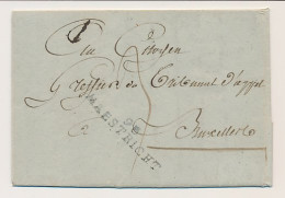 95 MAESTRICHT - Brussel 1801 - Drukwerk Liberte / Egalite - ...-1852 Precursores