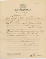 Telegram Amsterdam - Rotterdam 1862 - Ohne Zuordnung