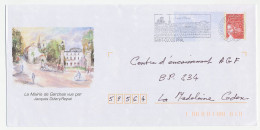 Postal Stationery / PAP France 2002 Jacques Dulery - City Of Garches - Bicycle - Andere & Zonder Classificatie