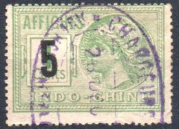 INDOCHINE Taxe Sur Les Affiches Fiscal Fiscaux - Postage Due