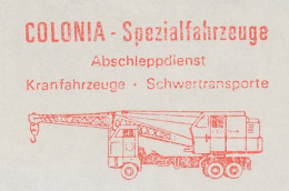 Meter Cut Germany 1969 Truck Crane - Autres & Non Classés