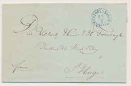 Halfrond-Francostempel S Hertogenbosch - Den Haag 1851 - ...-1852 Prephilately