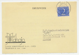 Firma Briefkaart Goes 1949 - Groothandel / Kanaal - Unclassified