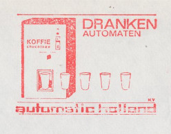 Meter Cover Netherlands 1982 Chocolate Machine - Coffee Machine - Krimpen A.d. IJssel - Food