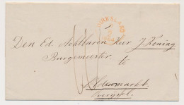 Middelharnis - Dirksland - Oldemarkt 1864 - Halve Cirkelstempel - ...-1852 Prephilately