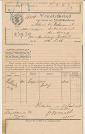 Vrachtbrief Staats Spoorwegen Rotterdam H.S.M. - Den Haag 1914 - Unclassified