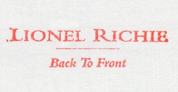 Meter Cut Denmark 1995 Lionel Richie - Album - Back To Front - Música
