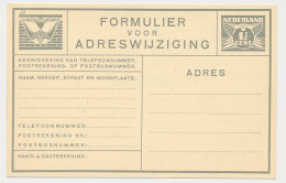 Verhuiskaart G. 12 - Postal Stationery