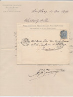 Envelop Den Haag 1894 -Schilderkundig Genootschap Pulchri Studio - Non Classés