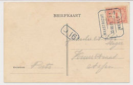 Treinblokstempel : Maastricht - Venlo I 1915 - Unclassified