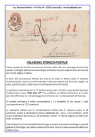 AC102 1863 INTERO POSTALE DA VENEZIA X TORINO INSUFFIC. AFFRANCATO (ASTA €380) - Lombardije-Venetië
