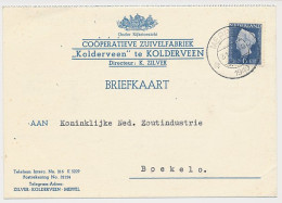 Firma Briefkaart Kolderveen 1949 - Cooperatieve Zuivelfabriek - Sin Clasificación