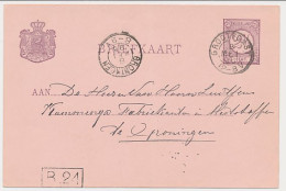 Doezum - Kleinrondstempel Grootegast 1896 - Non Classés