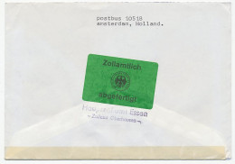 Amsterdam - Duitsland 1985 - Geopend - Douane Controle - Andere & Zonder Classificatie
