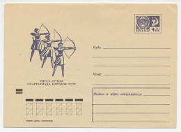 Postal Stationery Soviet Union 1971 Archery - Sonstige & Ohne Zuordnung