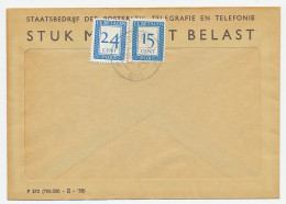 Emissie Port 1947 Dienst Envelop Hilversum  - Non Classificati