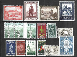 Sarre  LOT   N** MNH - Unused Stamps