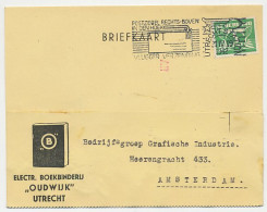 Firma Briefkaart Utrecht 1942 - Boekbinderij - Sin Clasificación