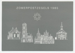 Zomerbedankkaart 1985 - Complete Serie Bijgeplakt - FDC - Ohne Zuordnung