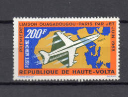 HAUTE VOLTA  PA  N° 8     NEUF SANS CHARNIERE  COTE  6.50€   AVION VOIR DESCRIPTION - Obervolta (1958-1984)