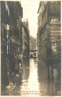 PARIS INONDE RUE GIT LE COEUR - De Overstroming Van 1910